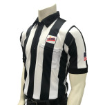 Virginia (VHSL) 2 1/4" Stripe Body Flex Short Sleeve Football Referee Shirt