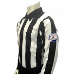 Central Connecticut (CCAFO) 2 1/4" Stripe Long Sleeve Football Referee Shirt
