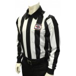 Nebraska (NSAA) 2 1/4" Stripe Long Sleeve Football Referee Shirt