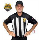 California (NCOA) 2 1/4" Stripe Body Flex Short Sleeve Football Referee Shirt