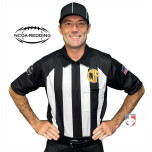 California (REDDING) 2 1/4" Stripe Short Sleeve Football Referee Shirt