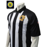 California (CCFOA) 2 1/4" Stripe Body Flex Short Sleeve Football Referee Shirt