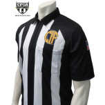 California (CFOA-SOUTHBAY) 2 1/4" Stripe Body Flex Short Sleeve Football Referee Shirt