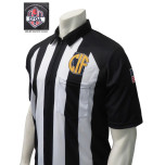 California (CFOA) 2 1/4" Stripe Body Flex Short Sleeve Football Referee Shirt