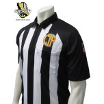 California (SVSOA) 2 1/4" Stripe Body Flex Short Sleeve Football Referee Shirt