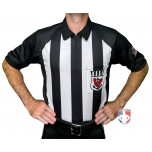 Rhode Island Football Officials Association (RIFOA) 2 1/4" Stripe Body Flex Short Sleeve Football Referee Shirt - Alternate Logo