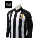 California (SFOA) 2 1/4" Stripe Long Sleeve Football Referee Shirt