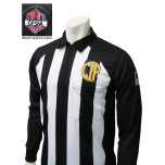 California (CFOA) 2 1/4" Stripe Long Sleeve Football Referee Shirt