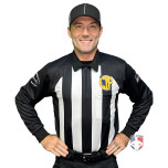 California (CHICO) 2 1/4" Stripe Long Sleeve Football Referee Shirt