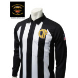 California (CSOA) 2 1/4" Stripe Cold Weather Water Resistant Football Referee Shirt