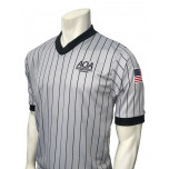 Arkansas (AOA) Grey V-Neck Men's Referee Shirt