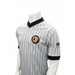 California (CIF) Grey V-Neck Short Sleeve Referee Shirt