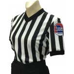 Missouri (MSHSAA) 1" Stripe V-Neck Women's Referee Shirt