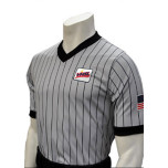 Virginia (VHSL) Grey V-Neck Wrestling Referee Shirt