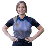 Smitty NCAA Women's Performance Mesh Basketball Referee Shirt - Women's Cut