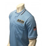 New Jersey (NJSIAA) Short Sleeve Umpire Shirt - Powder Blue