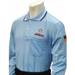 Alabama (AHSAA) Long Sleeve Umpire Shirt - Powder Blue