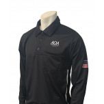 Arkansas (AOA) Long Sleeve Umpire Shirt - Black