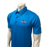 Georgia (GHSA) Men's Short Sleeve Volleyball Referee Shirt - Bright Blue