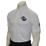 Georgia (GHSA) Men's Short Sleeve Volleyball / Swimming Referee Shirt - White