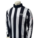 Arkansas (AOA) 2 1/4" Stripe Rainy Weather Long Sleeve Football Referee Shirt