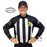 California (REDDING) 2 1/4" Stripe Rainy Weather Water Repellent Football Referee Shirt
