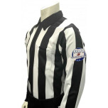 Central Connecticut (CCAFO) 2 1/4" Stripe Rainy Weather Long Sleeve Football Referee Shirt