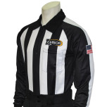 Louisiana (LHSOA) 2 1/4" Stripe Rainy Weather Long Sleeve Football Referee Shirt