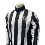 Minnesota (MSHSL) 2 1/4" Stripe Rainy Weather Long Sleeve Football Referee Shirt