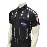 Georgia (GHSA) Short Sleeve Soccer Referee Shirt - Black
