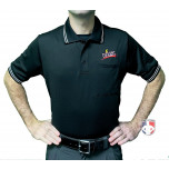Virginia High School League (VHSL) Short Sleeve Umpire Shirt - Black