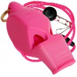 Fox 40 Classic ECLIPSE Pink Referee Whistle With Lanyard