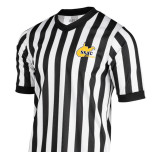 West Virginia (WVSSAC) 1" Stripe V-Neck Men's Referee Shirt