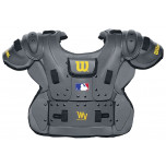 Wilson MLB West Vest Platinum Umpire Chest Protector - 12"