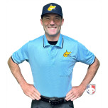 West Virginia (WVSSAC) Short Sleeve Umpire Shirt - Powder Blue