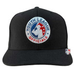 Youth League Officials (YLO) Umpire Cap - Black