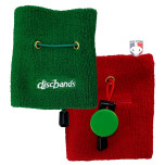 Discbands Wrestling Officials Alternate Choice Red and Green Wristbands