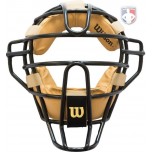 Wilson Dyna-Lite Steel Umpire Mask with Doeskin