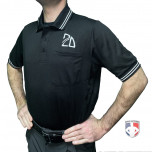 2D Sports (2D) Short Sleeve Umpire Shirt - Black