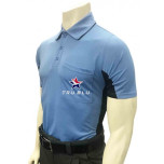 TruBlu Umpire Association (TRUBLU) Short Sleeve Major League V2 Replica Baseball Umpire Shirt - Sky Blue with Black