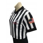 Alabama (AHSAA) 1" Stripe V-Neck Women's Referee Shirt