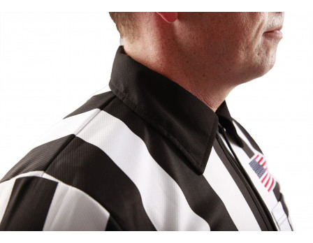 Officials Depot 2 1/4 (2.25 inches) Striped Performance Football Sublimated Referee Shirt 3 XL