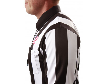 SCFOA Smitty Made in USA Mens 2 1/4 Black and White Striped Football  Referee Shirt-Short Sleeve - Get Official Products