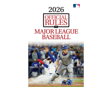 2026 Official Major League Baseball (MLB) Rulebook Cover