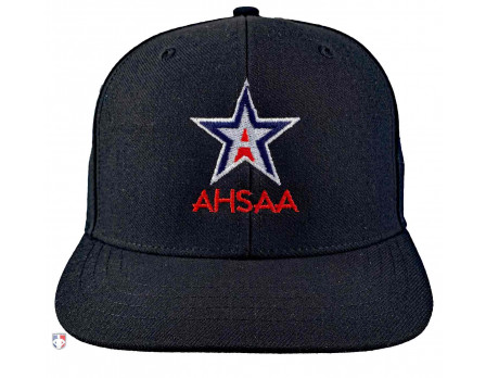 Alabama (AHSAA) Umpire Cap Black Front View