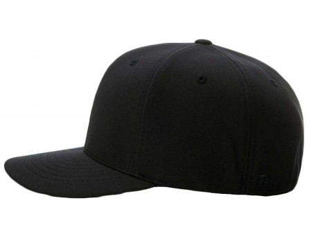 653 Richardson Pulse Performance FlexFit Base Umpire Cap - 8 Stitch Side View