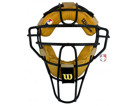 Wilson Dyna-Lite Aluminum Umpire Mask with Tan