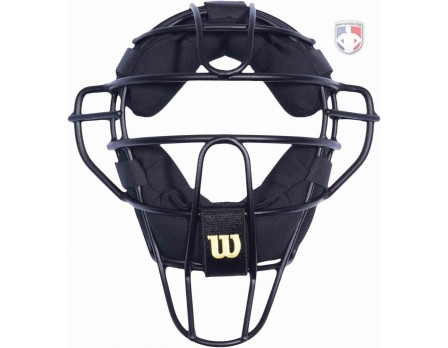 A3009-AL Wilson Dyna-Lite Aluminum Umpire Mask with Memory Foam Front View