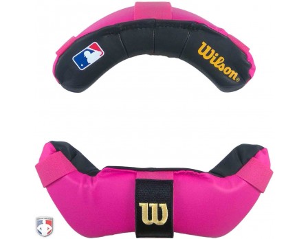 Wilson MLB Umpire Mask Replacement Pads - Pink and Black