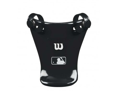 A3902-BK Wilson MLB 4" Umpire Throat Guard